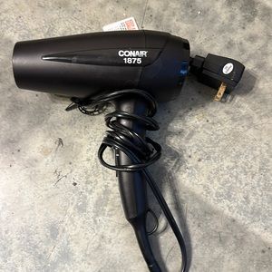 Connie black 1875 hair dryer.